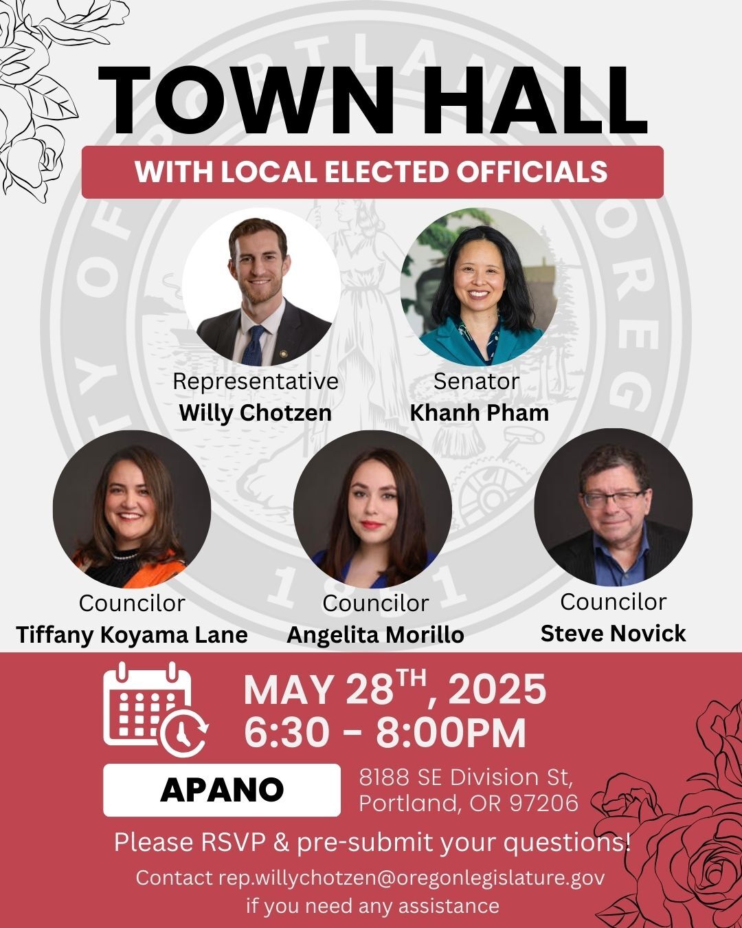 Town Hall Flyer