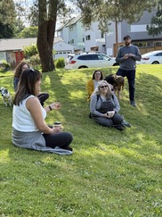 Councilor Koyama Lane at a Constituent Coffee