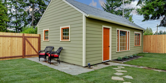 Accessory dwelling unit in backyard