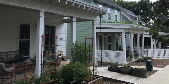 Multiple single-family houses on the same lot