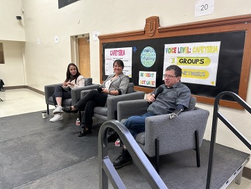 District 3 Councilors at a budget town hall