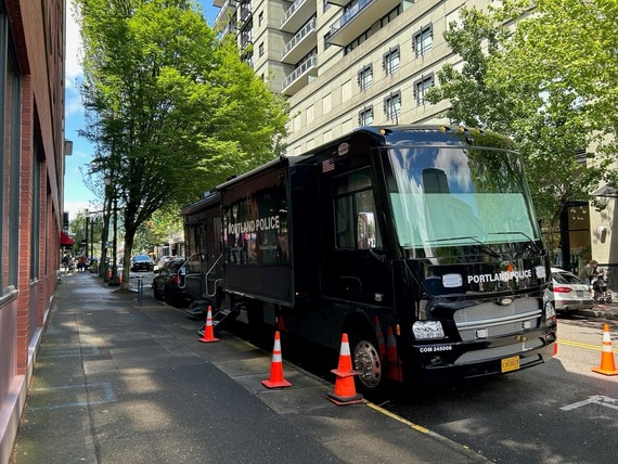 Portland Police Mobile Precinct