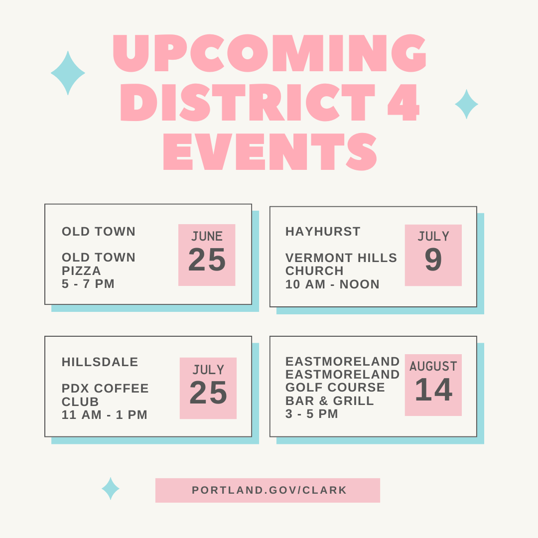 June-July Constituent Calendar