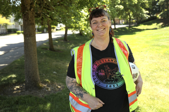 Debbie Caselton with Environmental Services