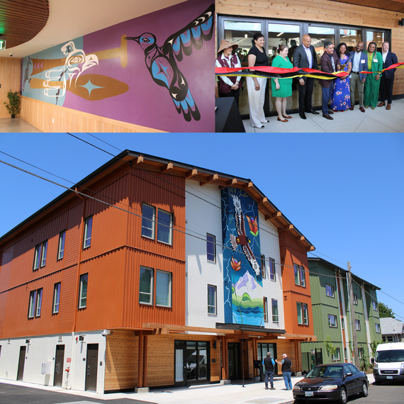 Tistilal Village collage from ribbon cutting ceremony