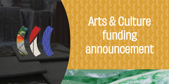 Arts & Culture funding announcement