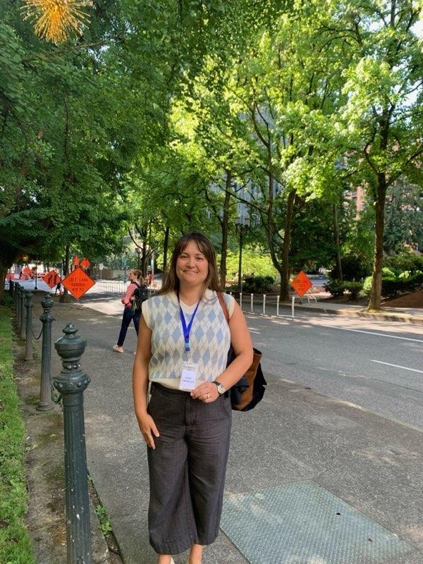 Councilor Koyama Lane Working as A Legal Observer 