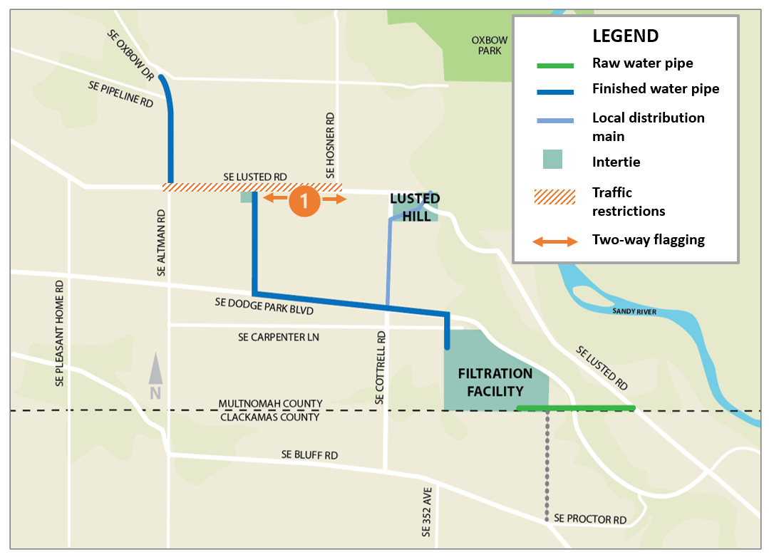 Water Filtration Work Area Map 070325