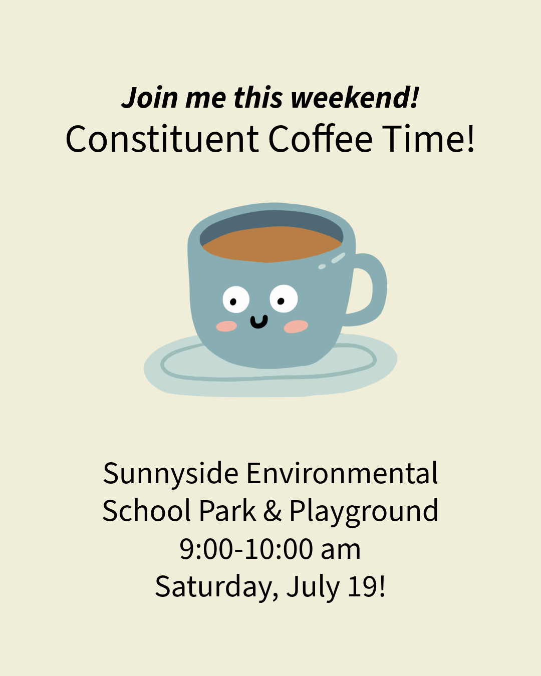 Constituent Coffee Flyer