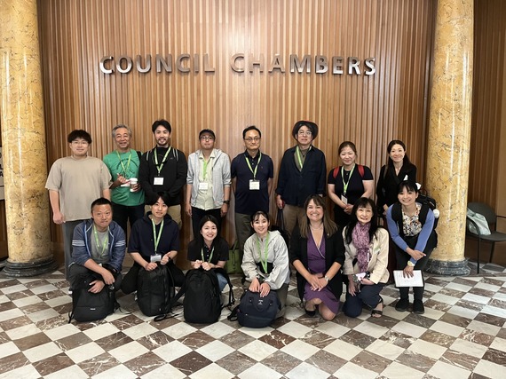Japanese Local Governance and Management Training Program visiting City Hall