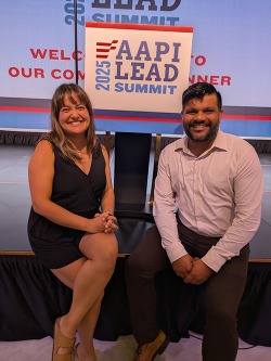 Councilors Koyama Lane and Kanal at AAPI LEAD conference