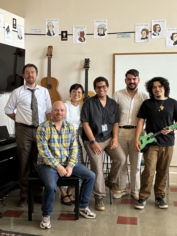 Councilor Green and Staff at Multnomah Arts Center