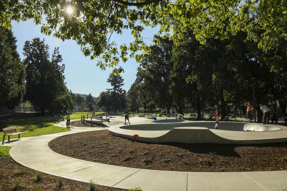Berrydale Park reopens with new skate area