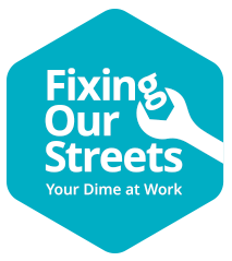Fixing Our Streets (FOS) logo