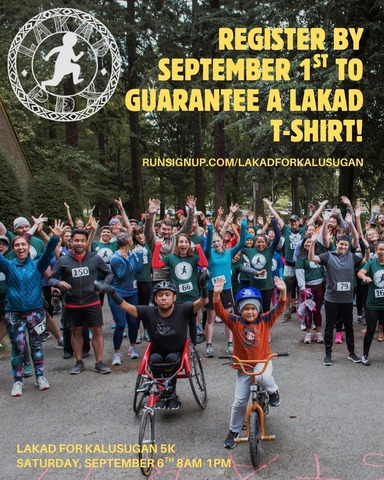 A flyer for the Lakad for Kalusugan 5k