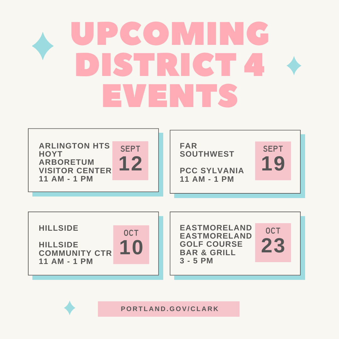 September - October Constituent Calendar