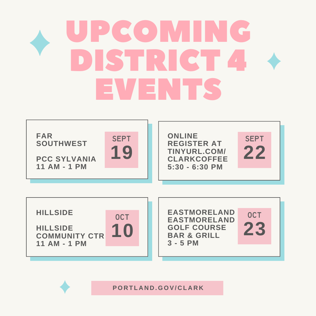 September - October Constituent Calendar