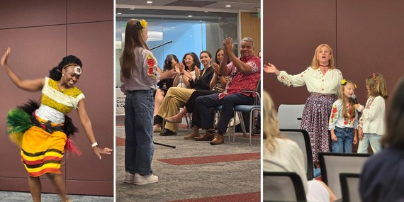 Welcoming Week performances include East African dance and Ukrainian singers