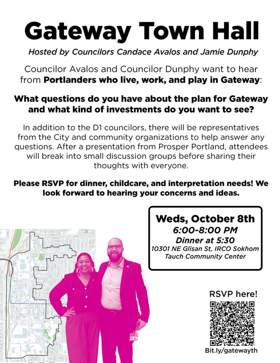 Gateway Townhall Flyer
