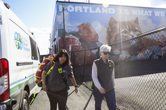 Portland Street Response personnel 