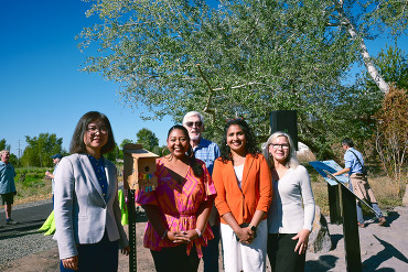 Springwater Wetland Ribbon Cutting