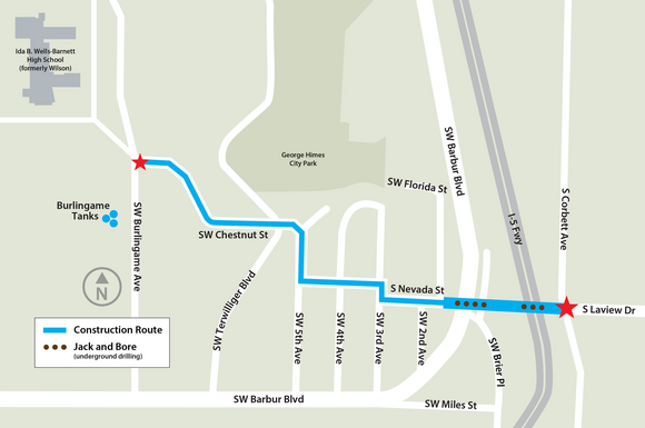 WATER - M&C - Fulton Pump map
