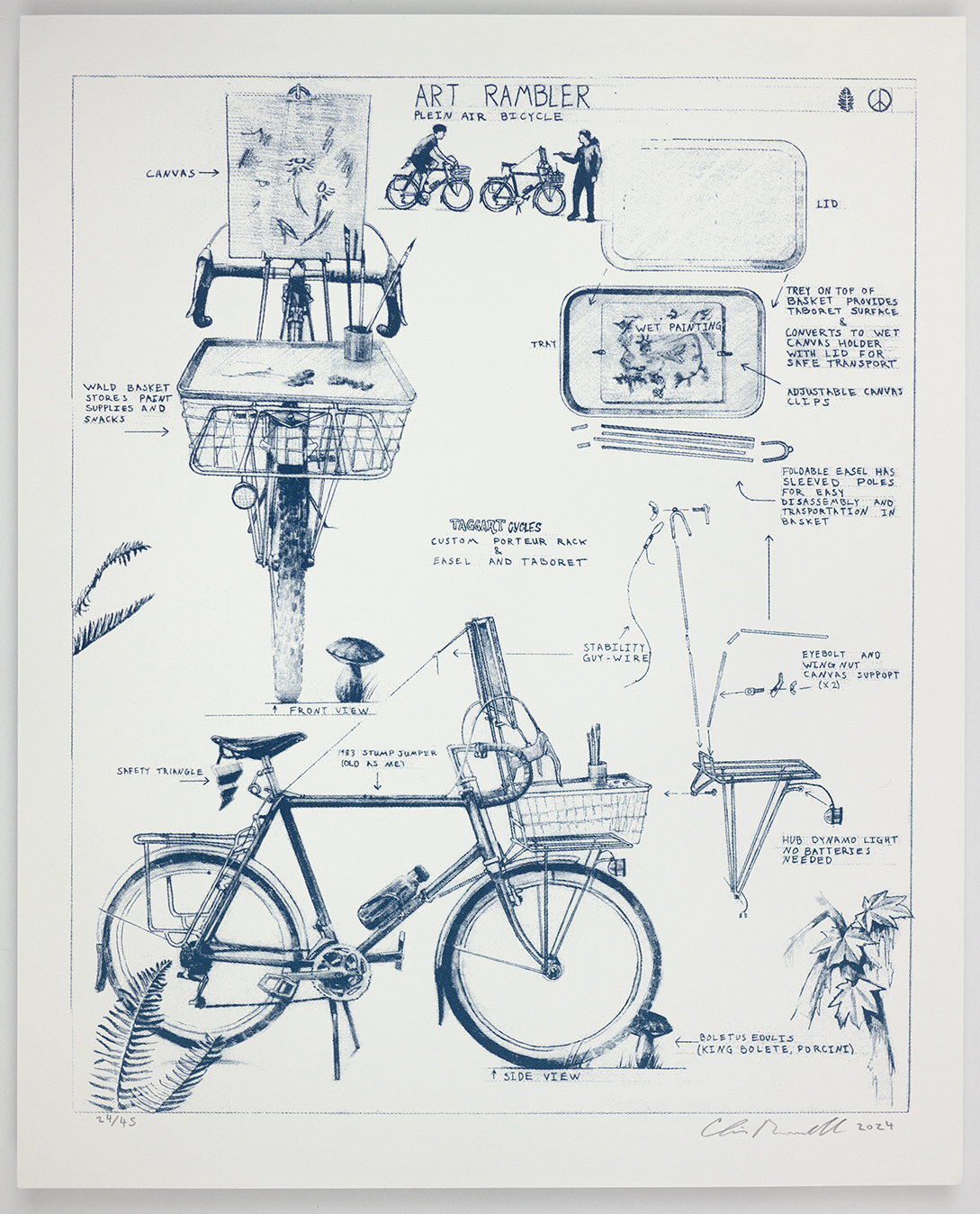 Art Rambler Blueprint (2024) by Christopher Russell