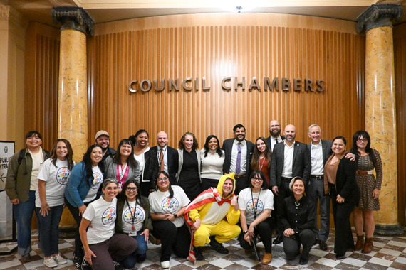 Sanctuary City Codification Group Photo