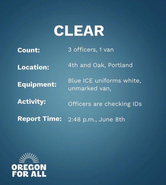 Count, Location, Equipment, Activity, and Report Time protocol