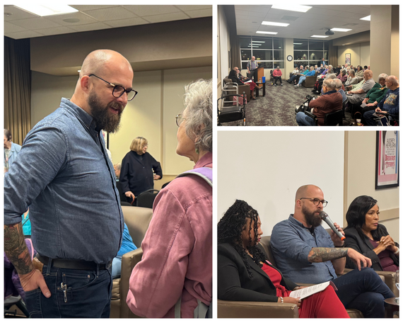 photo collage of the event