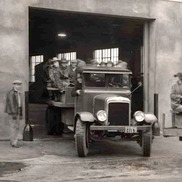 CityFleet historic sepia toned photo