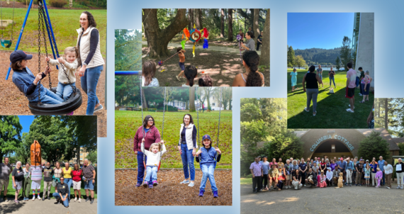 Council President Pirtle-Guiney enjoys Portland's parks in a photo collage