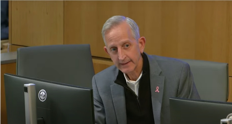 Mayor Wilson at City Council