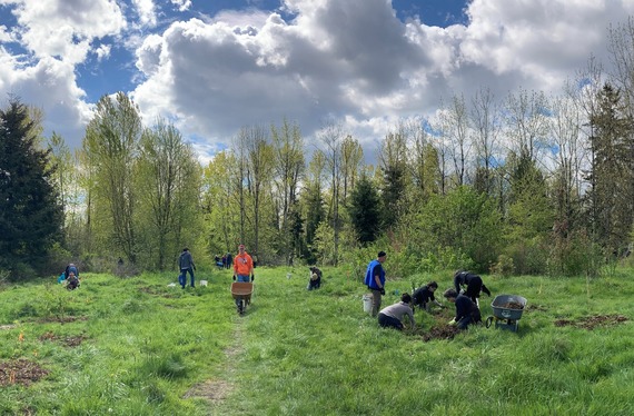 Columbia Slough Natural Area volunteer event