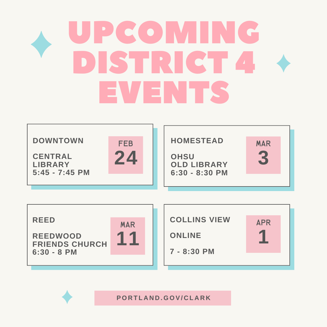 January - April Calendar