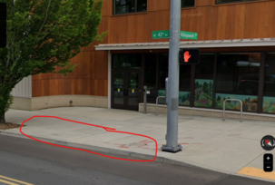 Example of a BIKETOWN station suggestion photo