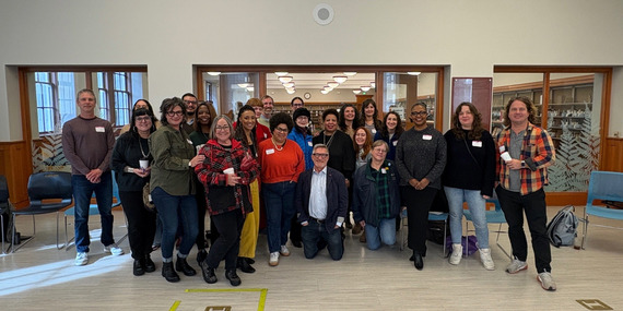 Councilor Dan Ryan at Bricks Need Mortar event in February 2026