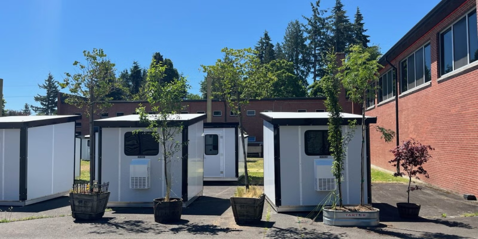 Multnomah Safe Rest Village alternative shelter site