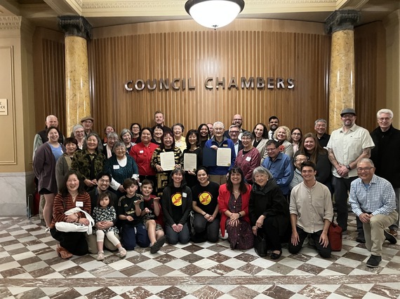 Pre-gavel ceremony on March 18, 2026