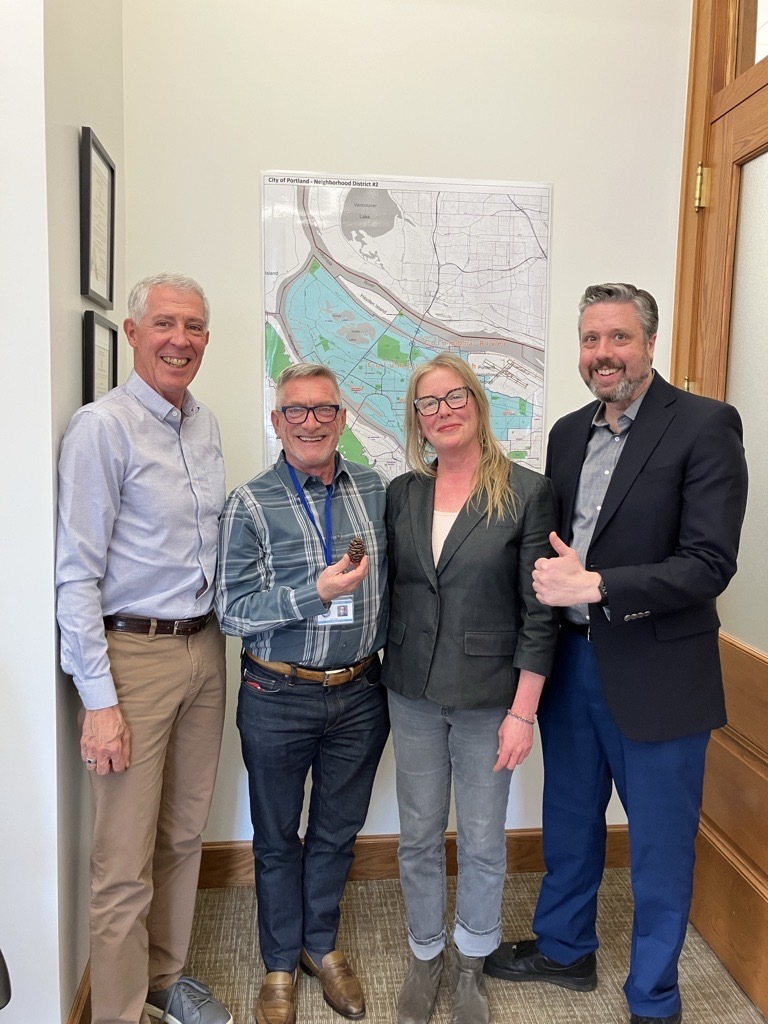 Dan Ryan with local parks champions