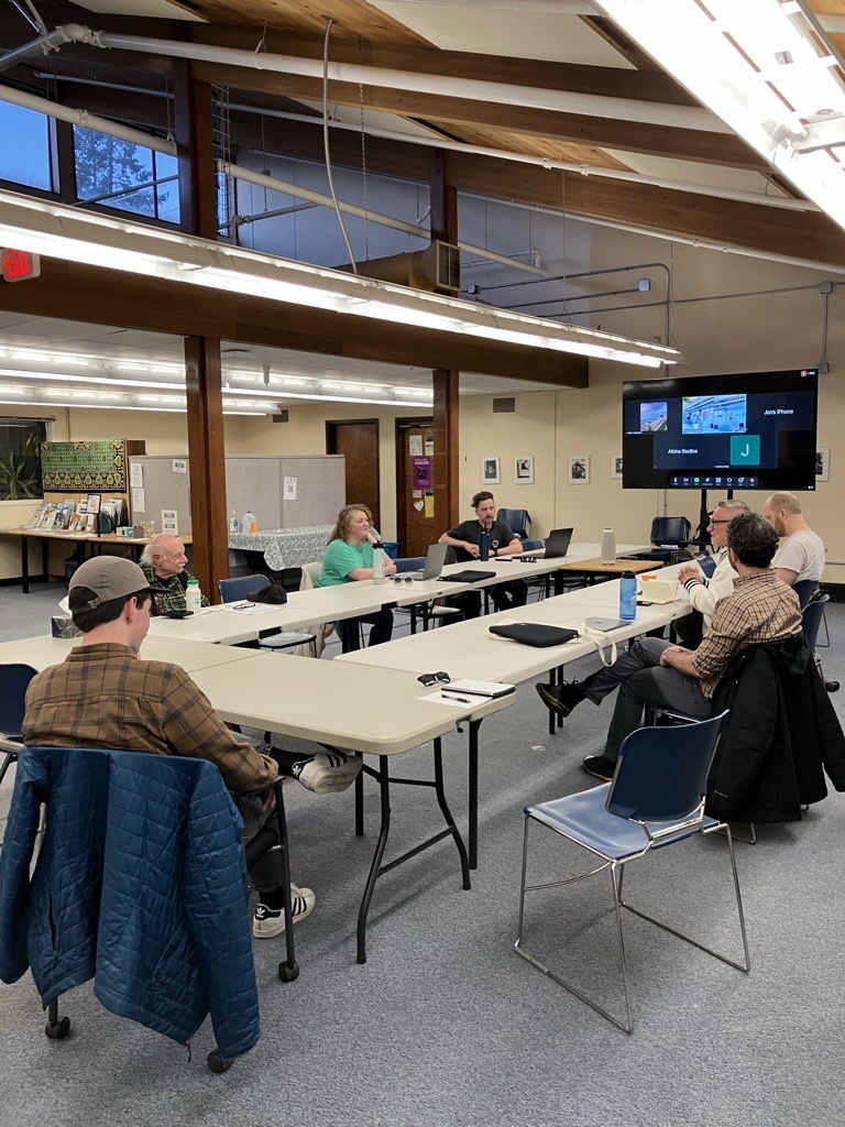 Dan Ryan at Humboldt Neighborhood Association meeting in March 2026.