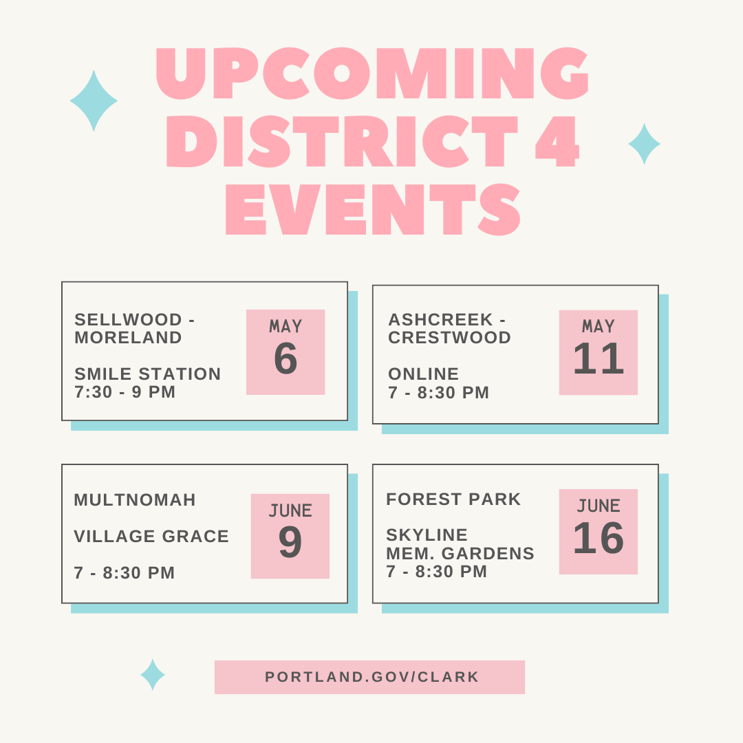 May - June calendar