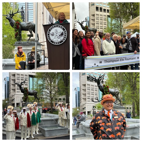 Elk Fountain