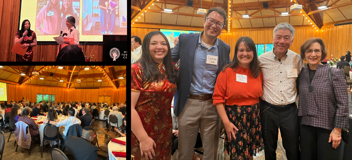 APANO co-executive directors Amy Powers and Kim Lepin, Councilor with Lepin, Duncan Hwang, Jeff Matsumoto and Suzanne Bonamici