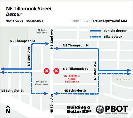 Tillamook detour 