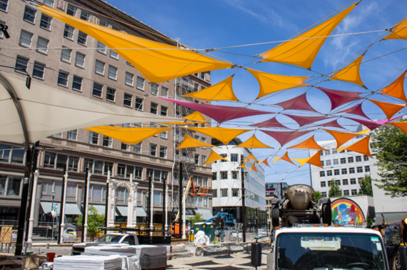 Darcelle XV Plaza under construction