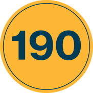 190 circle graphic