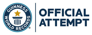 Official logo for Guinness World Records attempt