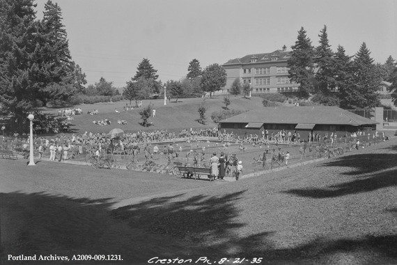 Creston Park pool from 1935