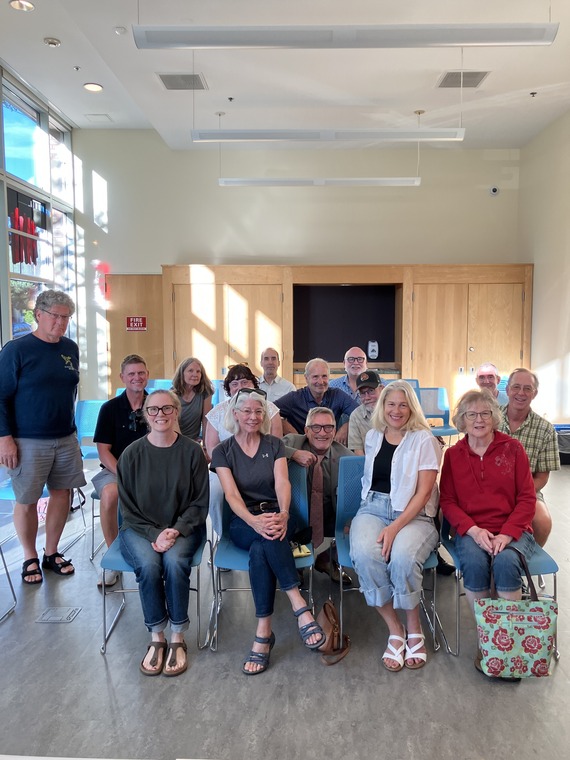 Community meeting with NE neighbors